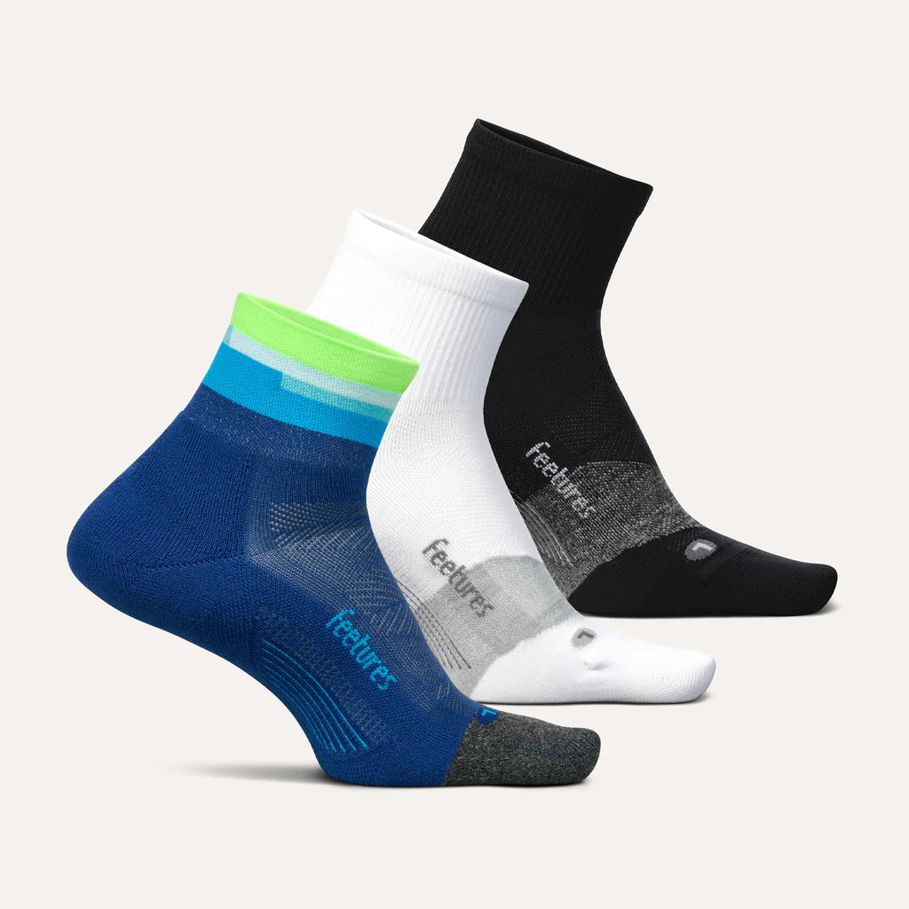 Feetures Elite Ultra Light Cushion Quarter 3 Pack