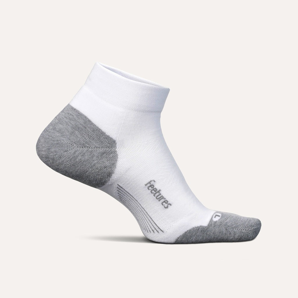 Feetures Elite Running Socks Max Cushion Quarter –