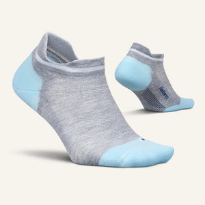 Elite Max Cushion No Show Tab - Grey Sky