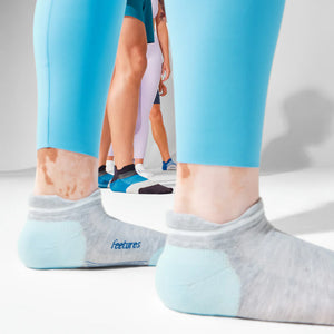 Elite Max Cushion No Show Tab - Grey Sky
