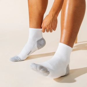 Elite Max Cushion Quarter - White