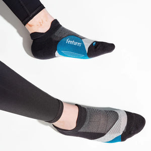 Elite Light Cushion No Show Tab 3 Pack - Midnight Iron Mix