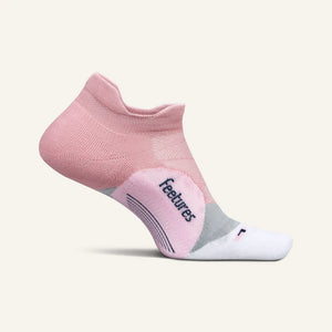 Elite Light Cushion No Show Tab - Pink Orchard