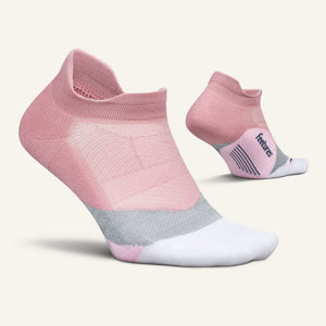 Elite Light Cushion No Show Tab - Pink Orchard