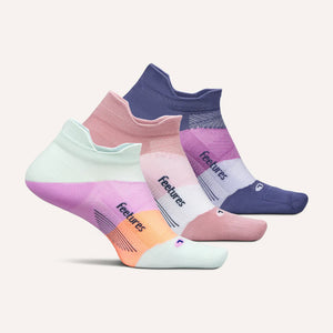 Elite Ultra Light Cushion No Show Tab 3 Pack - Mint Dusk Mix