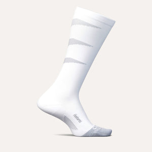 Graduated Compression Light Cushion Knee High - White