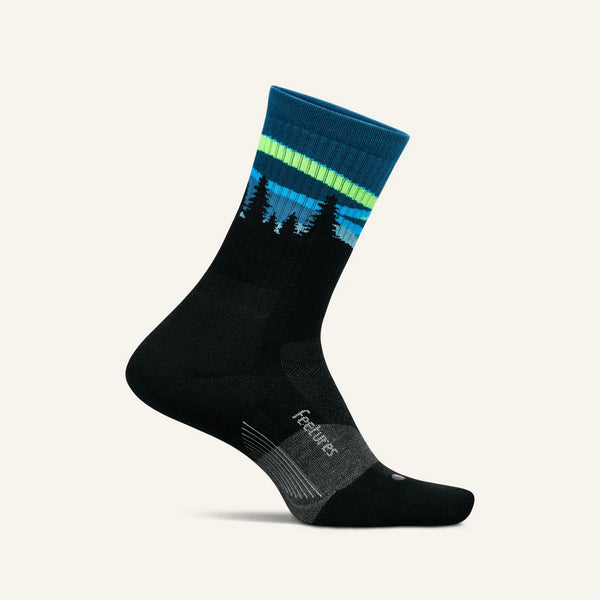 Trail Max Cushion Mini-Crew - Blue Aurora