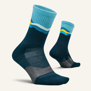 Trail Max Cushion Mini-Crew - Mountain High Blue