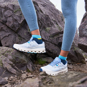 Trail Max Cushion Quarter - Mountain High Blue