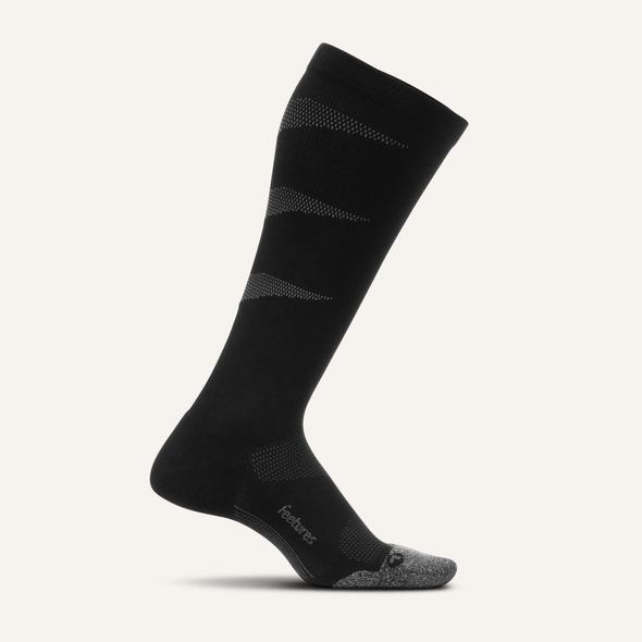 Graduated Compression Light Cushion Knee High - Black