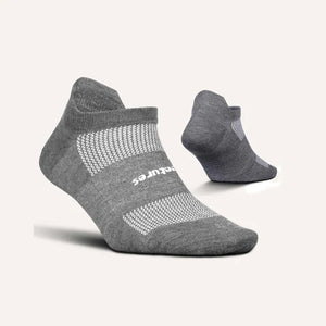 High Performance Ultra Light No Show Tab - Heather Grey